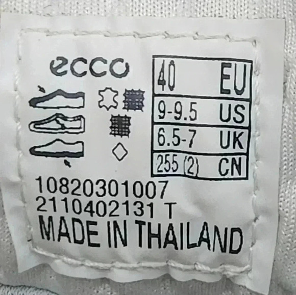 Ecco Women’s Golf BIOM H4 Leather Shoes, Gore-Tex, US Size 9-9.5 EU 40 - Picture 9 of 9